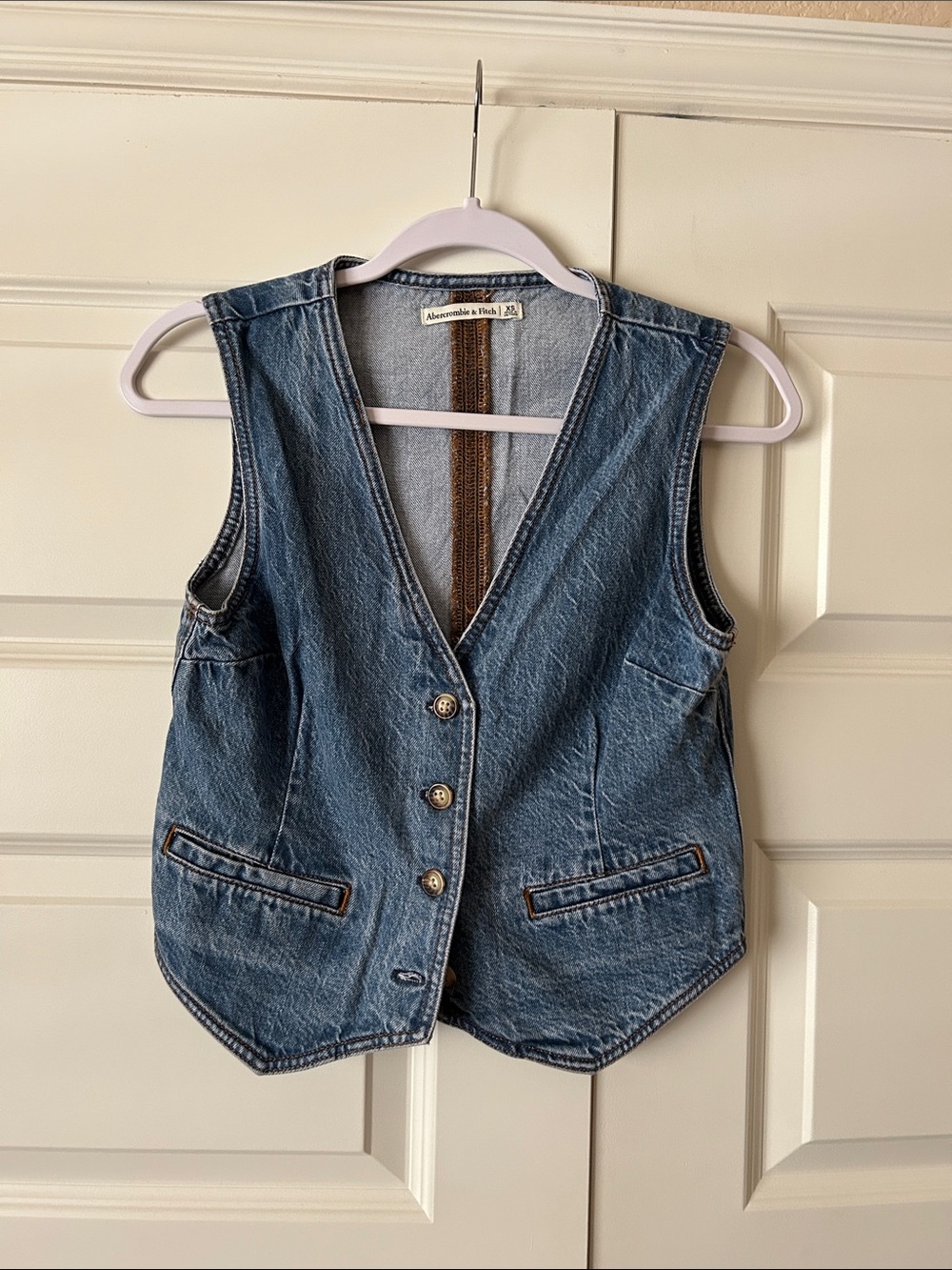 Womens denim vest